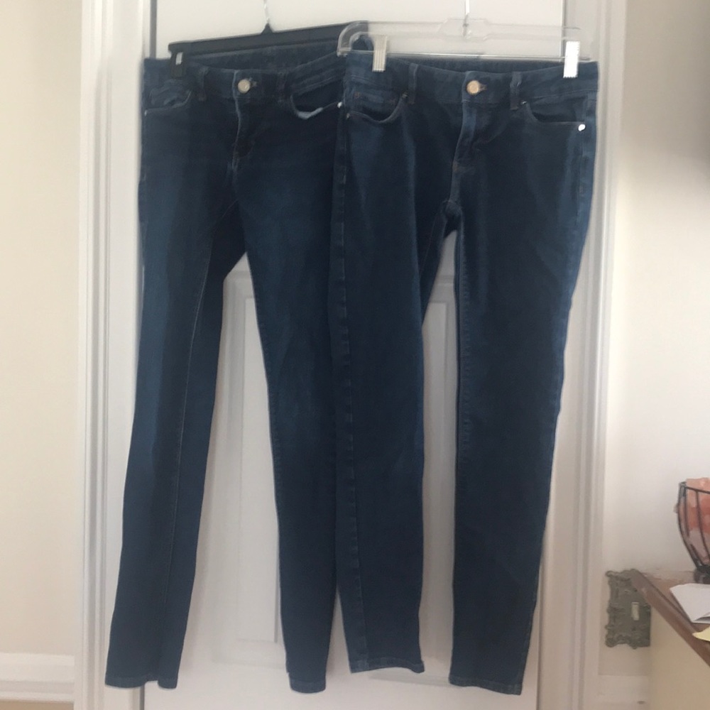 2 pairs WHBM jeans